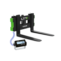 LTW Compact Fork Holder Plate with Integrated Weighing System